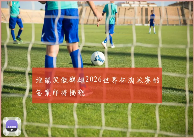 谁能笑傲群雄2026世界杯淘汰赛的答案即将揭晓